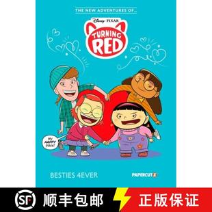 【3-4周达】The New Adventures of Turning Red Vol. 1: Besties 4ever [9781545802137]
