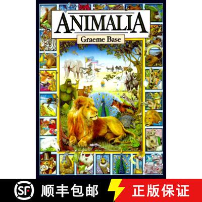 【3-4周达】Animalia: The Classic Picture Book MIDI Edition [9780810919396]