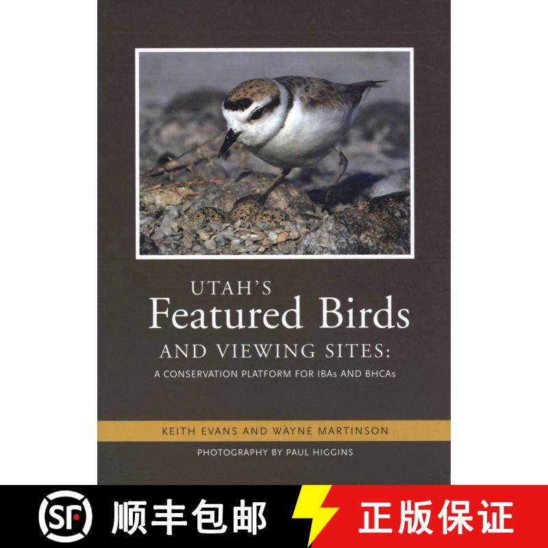 【3-4周达】Utah's Featured Birds and Viewing Sites [9781607029366]