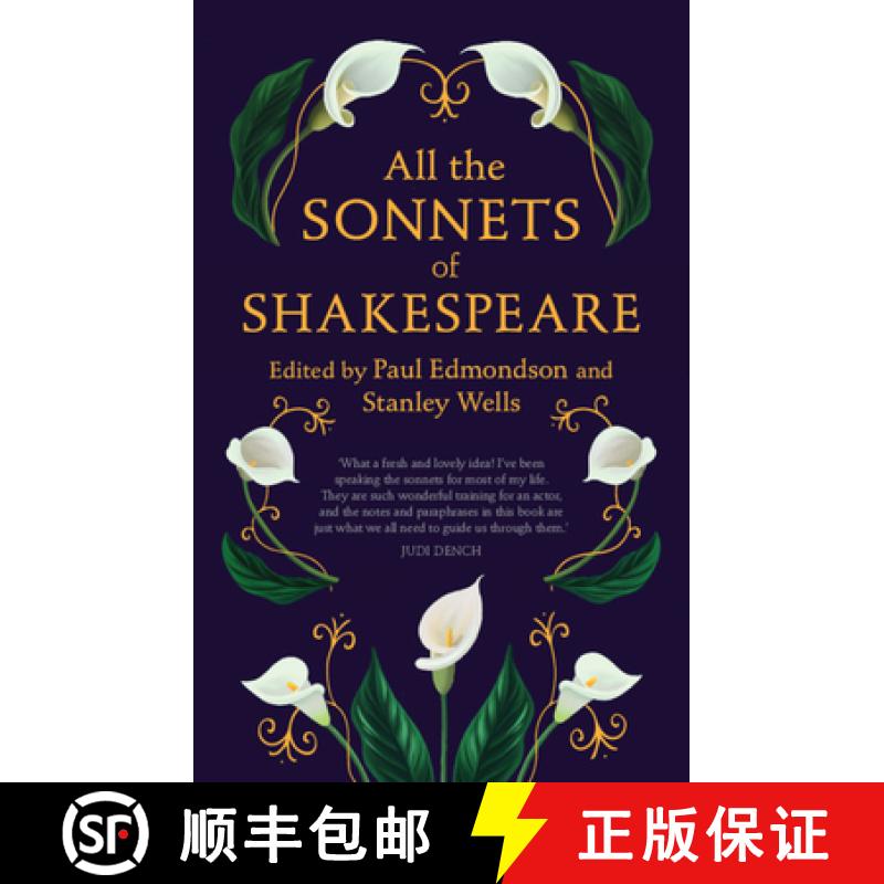 【3-4周达】All the Sonnets of Shakespeare [9781108490399]
