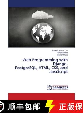 【3-4周达】Web Programming with Django, PostgreSQL, HTML, CSS, and JavaScript [9786207808021]