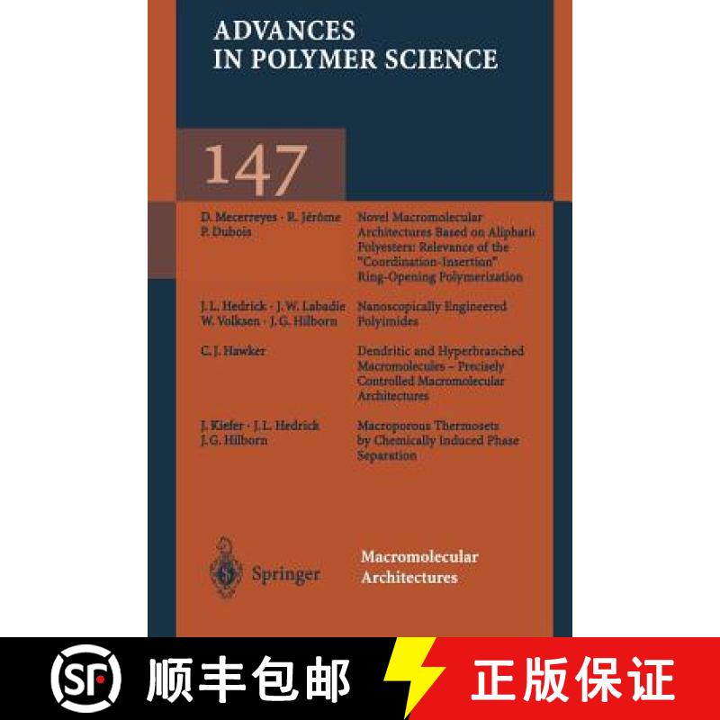 【3-4周达】Macromolecular Architectures [9783662156193]