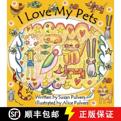【3-4周达】I Love My Pets [9780648891734]