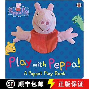 【3-4周达】Peppa Pig: Play with Peppa Hand Puppet Book [9780723276319]