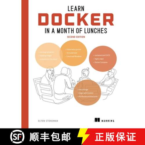 【3-4周达】Learn Docker in a Month of Lunches, Second Edition [9781633438460]