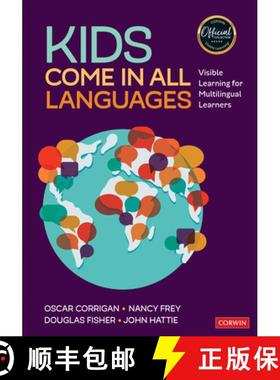 【3-4周达】Kids Come in All Languages: Visible Learning for Multilingual Learners (1) [9781544341484]
