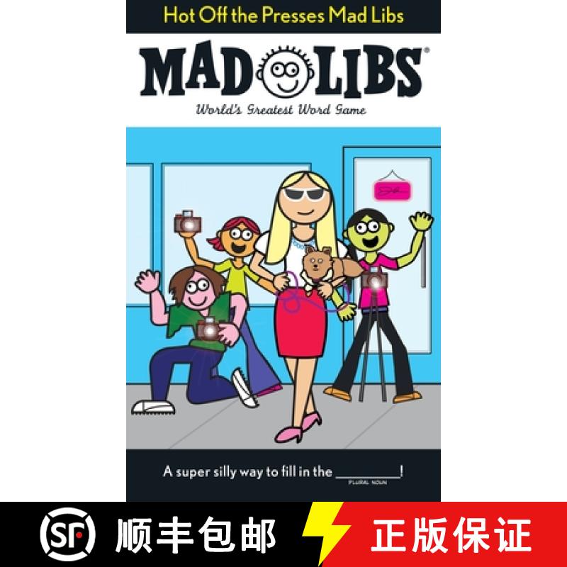 【3-4周达】Hot Off the Presses Mad Libs: World's Greatest Word Game [9780843169997]