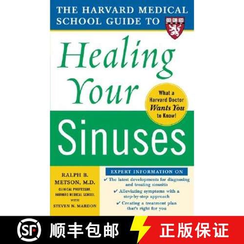 【3-4周达】Harvard Medical School Guide to Healing Your Sinuses [9780071444699]
