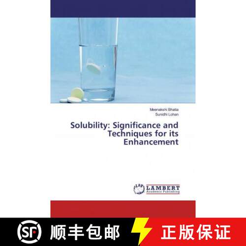 预订 Solubility: Significance and Techniques for its Enhancement [9786200246394]