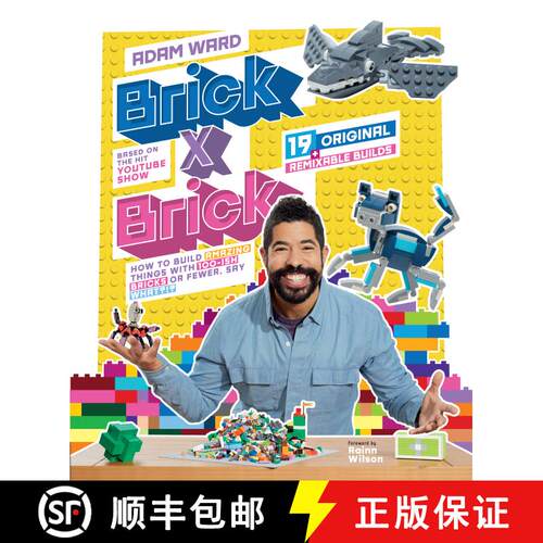 【3-4周达】精装 Brick x Brick: How to Build Amazing Things with 100-ish Bricks or Fewer [9780593097496]