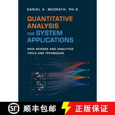 【3-4周达】Quantitative Analysis for System Applications: Data Science and Analytics Tools and Techni... [9781634624237]