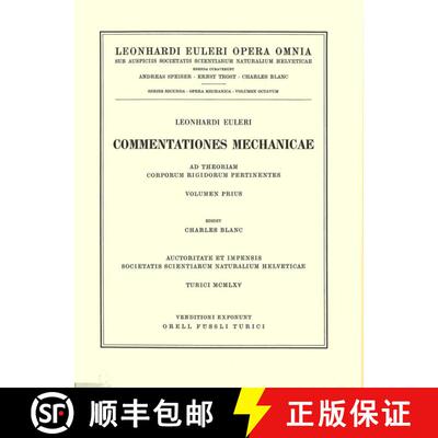 【3-4周达】精装 Mechanica sive motus scientia analytice exposita 1st part [9783764314309]
