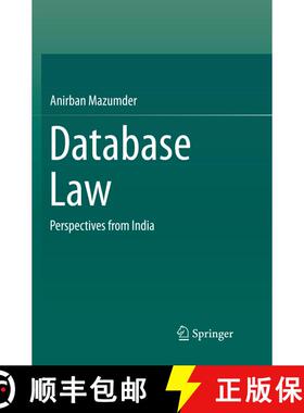 【3-4周达】Database Law : Perspectives from India (Softcover reprint of the original 1st ed. 2016) (S... [9789811095580]