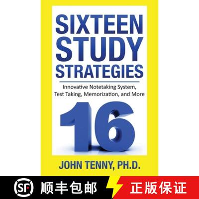 【3-4周达】Sixteen Study Strategies: Innovative Notetaking System, Test Taking, Memorization, and More [9798988053798]