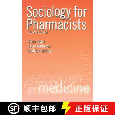 【3-4周达】Sociology for Pharmacists : An Introduction [9780415274883]