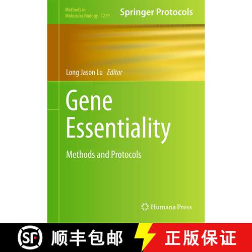 【3-4周达】精装 Gene Essentiality : Methods and Protocols [9781493923977]