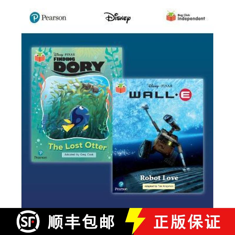 【3-4周达】Pearson Bug Club Disney Year 2 Pack A, including Orange and Turquoise book band readers; F... [9781292720494]