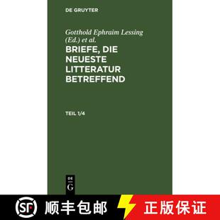 【3-4周达】精装 Briefe, die neueste Litteratur betreffend. Teil 1/4 [9783112661796]