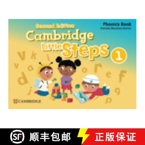 【3-4周达】Cambridge Little Steps Level 1 Phonics Book [9781009800303]