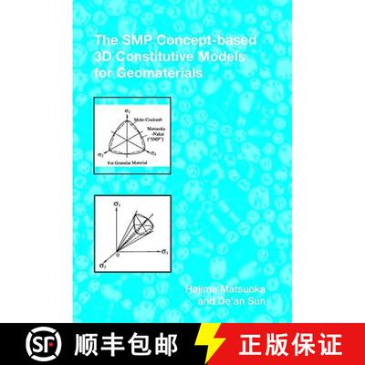 【3-4周达】精装 The SMP Concept-Based 3D Constitutive Models for Geomaterials [9780415395045]