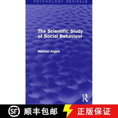 【3-4周达】The Scientific Study of Social Behaviour (Psychology Revivals) [9780415838818]