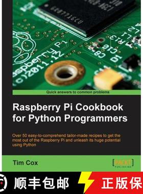 预订 Raspberry Pi Cookbook for Python Programmers [9781849696623]