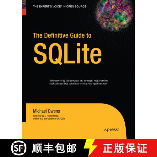 【3-4周达】The Definitive Guide to SQLite (First Edition) [9781430211662]