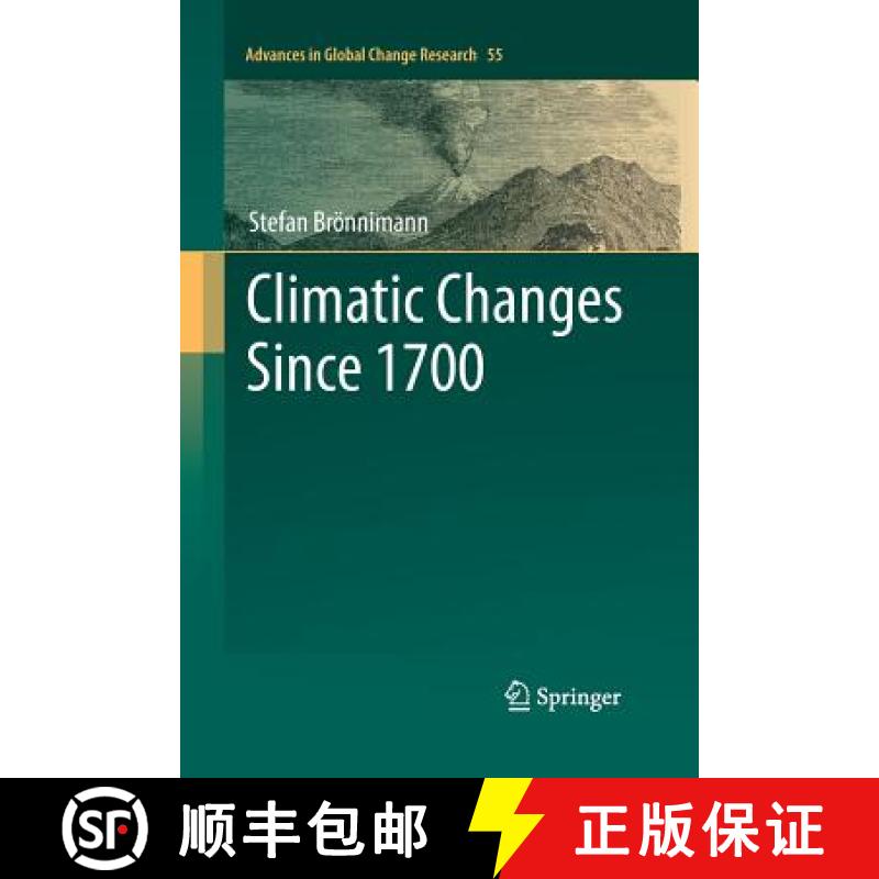 【3-4周达】Climatic Changes Since 1700 [9783319347424]