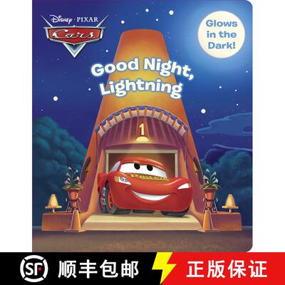 【3-4周达】Good Night, Lightning (Disney/Pixar Cars) [9780736429764]