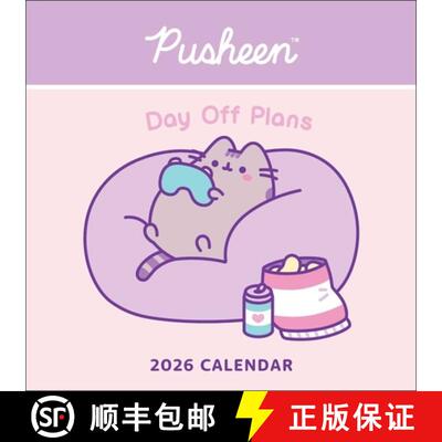 【3-4周达】Pusheen 2026 Mini Wall Calendar [9781524899950]
