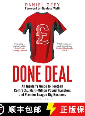 【3-4周达】Done Deal: An Insider's Guide to Football Contracts, Multi-Million Pound Transfers and Pre... [9781472969866]