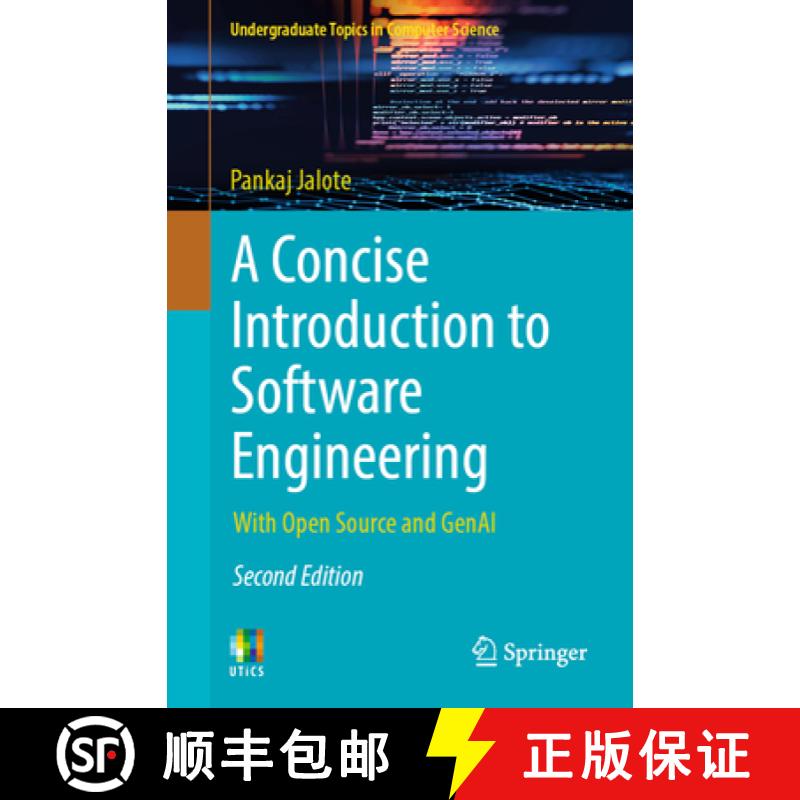 【2-3周达】A Concise Introduction to Software Engineering : With Open Source and GenAI [9783031743177]
