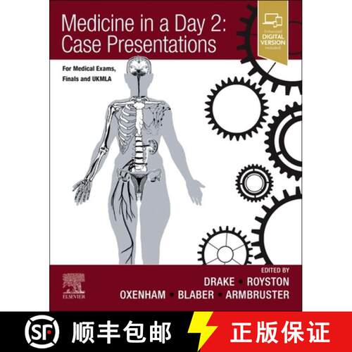 【3-4周达】Medicine in a Day 2: Case Presentations: For Medical Exams, Finals, UKMLA and Foundation [9780323847698]