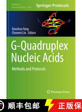 【3-4周达】G-Quadruplex Nucleic Acids: Methods and Protocols [9781493996681]