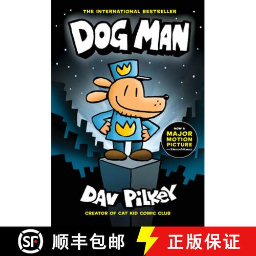 【3-4周达】精装 Dog Man: A Graphic Novel (Dog Man #1): From the Creator of Captain Underpants: Volume 1 [9781338741032]