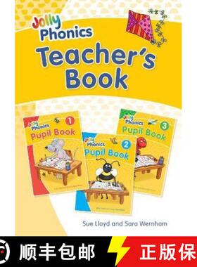 现货 欢乐自然拼读教师用书 Jolly Phonics Teacher's Book : in Precursive Letters (British English edition) [9781844147250]
