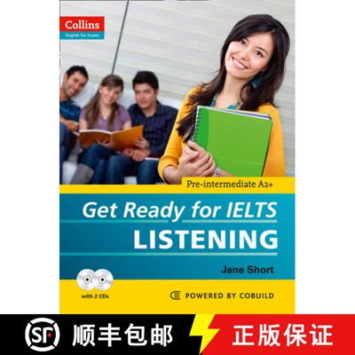 【3-4周达】Collins Get Ready for Ielts Listening (Collins English for Exams) [9780007460625]
