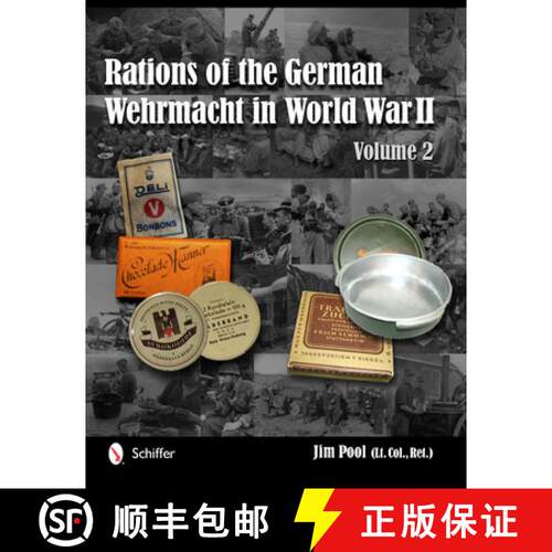 【3-4周达】精装 Rations of the German Wehrmacht in World War II: Vol 2: Vol.2 [9780764342653]