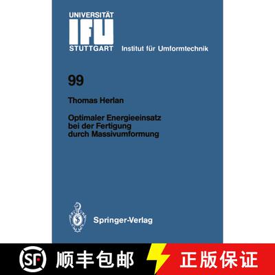 【3-4周达】Optimaler Energieeinsatz bei der Fertigung durch Massivumformung [9783540508762]