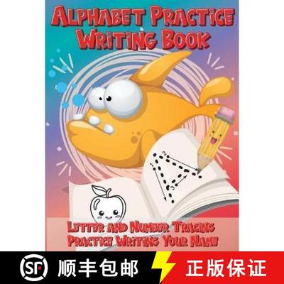 【3-4周达】Alphabet Practice Writing Book Letter and Number Tracing Practice Writing Your Name: Handw... [9781989866979]