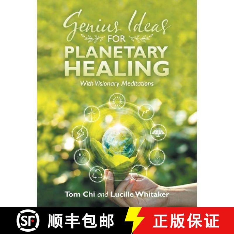 【3-4周达】Genius Ideas for Planetary Healing: With Visionary Meditations [9798765225196]