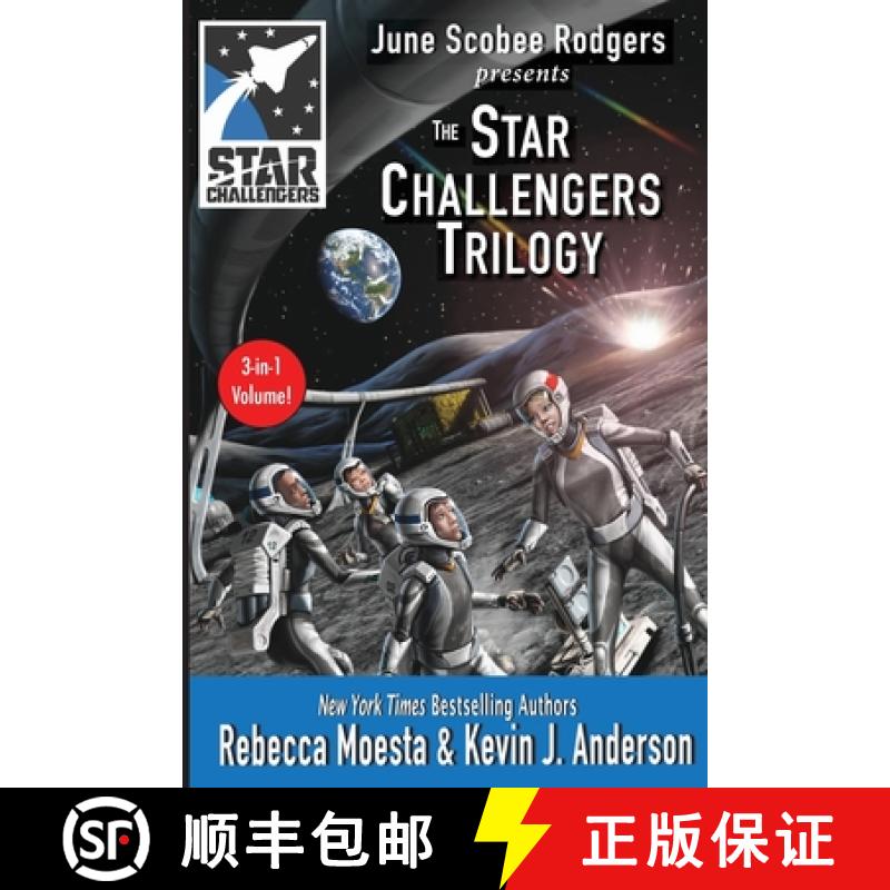【2-3周达】Star Challengers Trilogy: Moonbase Crisis, Space Station Crisis, Asteroid Crisis [9781614751243]