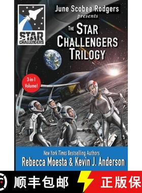 【3-4周达】Star Challengers Trilogy: Moonbase Crisis, Space Station Crisis, Asteroid Crisis [9781614751243]
