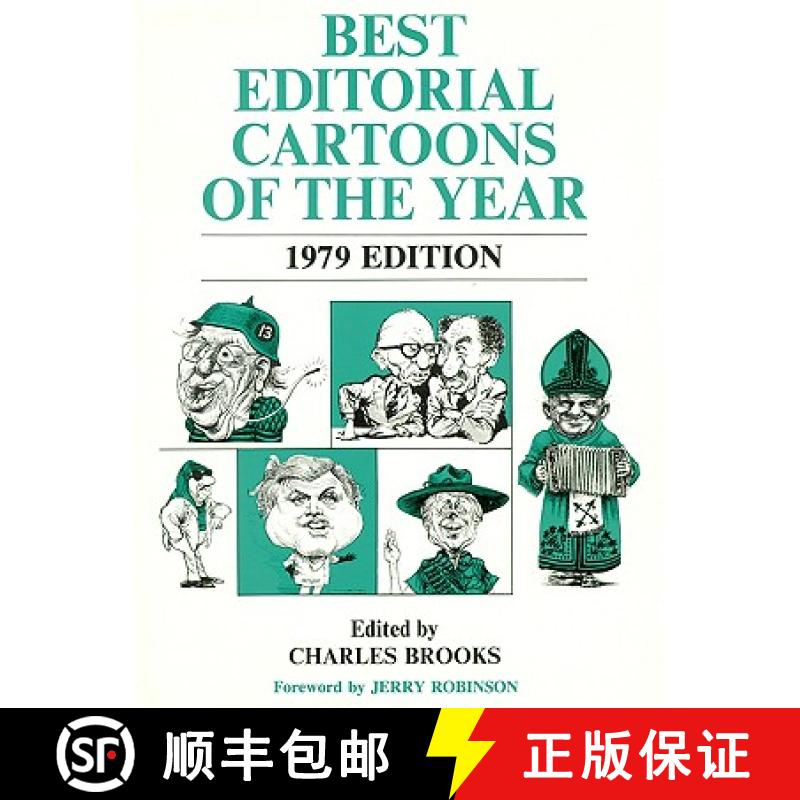 【2-3周达】Best Editorial Cartoons of the Year: 1979 Edition [9780882892306]