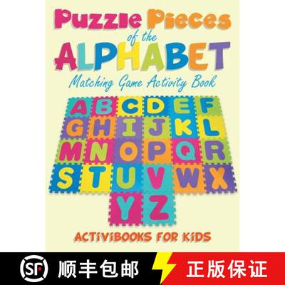 【3-4周达】Puzzling Pieces of the Alphabet: Matchhing Game Activity Book [9781683214083]