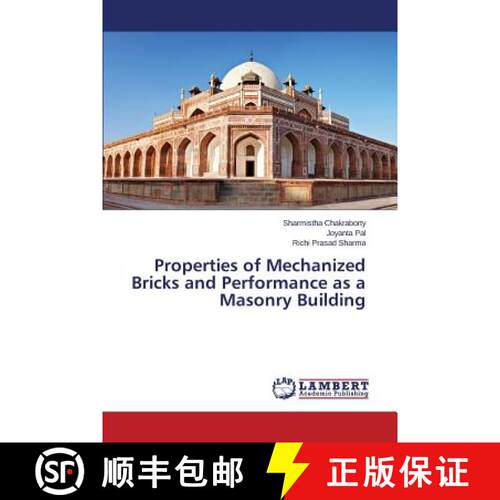 预订 Properties of Mechanized Bricks and Performance as a Masonry Building [9783659406959]