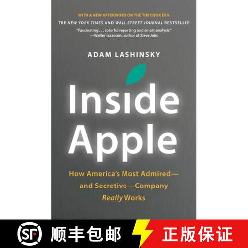 【3-4周达】Inside Apple: How America's Most Admired - And Secretive - Company Really Works [9781455512164]