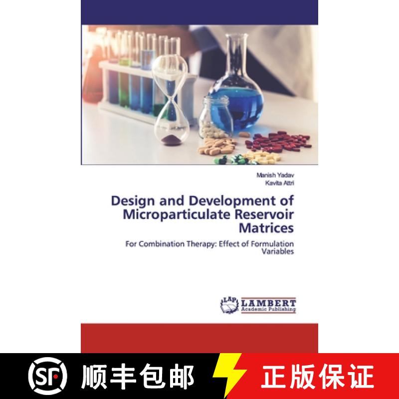 预订 Design and Development of Microparticulate Reservoir Matrices [9786202523042]