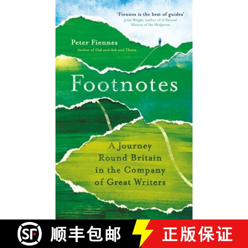 【3-4周达】Footnotes: A Journey Round Britain in the Company of Great Writers [9781786077707]