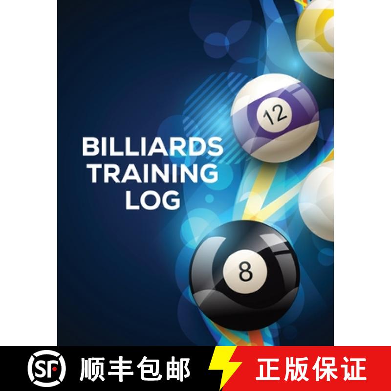 【2-3周达】Billiards Training Log: Every Pool Player | Pocket Billiards | Practicing Pool Game | Indi... [9781953332493]
